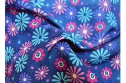 China Tear - Resistant Patterned Polyester Fabric Non Harmful Dust And Waste Created supplier