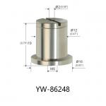 Brass Wire Rope Ceiling Attachment Parts Hemispherical With Groove YW86248