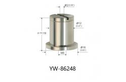 China Brass Wire Rope Ceiling Attachment Parts Hemispherical With Groove YW86248 supplier