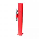 Light Weight 2.5 Meter Automatic Parking Barrier Gate Dc12v 24v Round Pole for sale