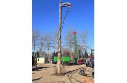 China BVEM 2600 r/min rotation speed hydraulic vibroflot pile driver supplier