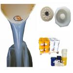 1:1 Clear Platinum Silicone Liquid Rubber 30 Shore A For Concrete Pot Mold Making for sale