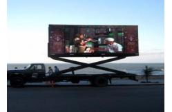China P6 SMD3535 Trailer LED Display Epistar Chip 6500cd/M2 For Movable Advertising supplier
