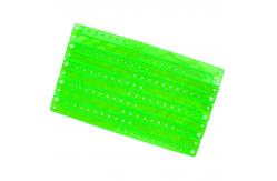 China Customized Paper Event Wristbands Irregular Shape Polished Surface Treatment supplier