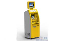 China Almightiness Card Reader Self Checkout Kiosk With Card Dispenser / Printer supplier
