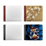 Personalized Mens Bifold Wallet Pu Leather Blank Sublimation Wallets for sale