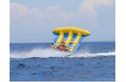 China Funny Air Sealed Inflatable Flying Fish Tube with CE / UL Certificate supplier