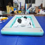 Portable Outdoor DWF Inflatable Ocean Pool Sea Swimming Pool Floating Water Platform for sale