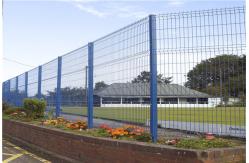 China Highway Powder Coated Welded Wire Panels 3D V Mesh Fencing supplier