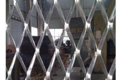 China Custom Aluminum Perforated Expanded Metal Mesh For Window supplier
