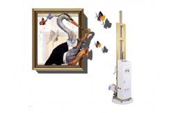 China Height Customizable 3d Wall Inkjet Printer Eco Ink Digital Vertical supplier