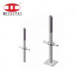 Construction Galvanized Scaffolding Screw Jacks Adjustable 34mm for sale