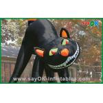 LED Lighting Inflatable Holiday Decorations Funny Inflatable Halloween Cat