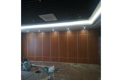 China Office Modern Design Acoustic Movable Partition Walls Sliding Folding Partitions supplier