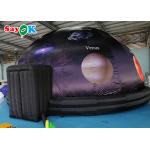 5m Diameter Inflatable Planetarium Black Projection Dome Tent For Science Dispaly