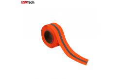 China Highlight Sewing Reflective Webbing Red Fashsion For Making Safety Outwear Bags Hat supplier