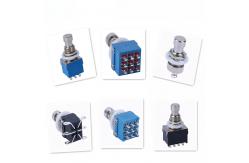 China 3PDT Guitar Foot Switch 9 PIN Dpdt Stomp Switch  True Bypass supplier