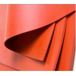 Red Solid Platinum Cured Silicone Sheet Textured Finish For Food Processing Industries