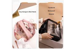 China high quality soft waterproof durable tolietry bag with handle supplier