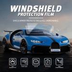 7mil TPU Windshield PPF Anti-Pitting Anti-Scratch Clear Protective Film