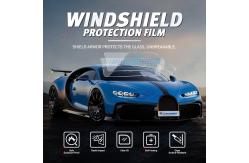 China 7mil TPU Windshield PPF Anti-Pitting Anti-Scratch Clear Protective Film supplier