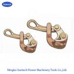 Steel Wire Rope Rated Load Self Conductor Gripping Clamps for sale