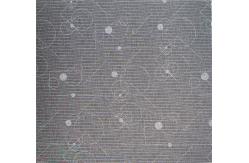 China Plain Bright Transparent Round And Line Gray Cloth supplier