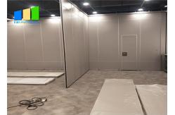 China Ballroom Sound Proof Folding Partitions Movable Wooden Partition Wall For Auditoriums supplier