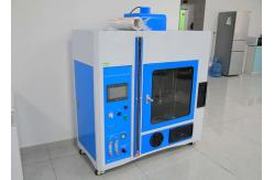 China UL94 Horizontal Vertical Flame Chamber with power 50W 500W Flammability Test Equipment supplier