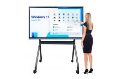 China High Brightness 350cd/m2 65 Inch Interactive Whiteboard Screen for Interactive Presentations supplier