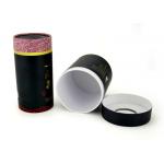 Round Cardboard Paper Tube Packaging Paper Tea Boxes Cylinder Cylindrical for sale