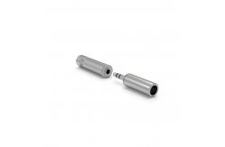 China Electrical 3.5mm Mono Jack Plug Male 2 Contact Insulation Resistance supplier