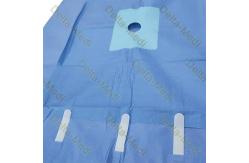 China Reinforced SMF Lower Extremity Disposable Surgical Drapes 20g 60g With Fenestration supplier