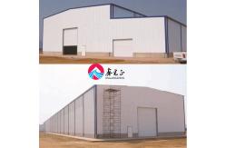 China Quick Erected Prefabricated Steel Structure Building Hot Dipped For Warehouse supplier