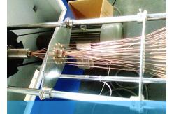 China PLC Control Automatic 7500W Double Twist Bunching Machine For Wire supplier