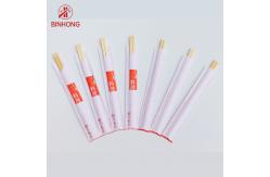 China Custom Printed Sushi Bamboo Chopsticks Set Personalized With Logo supplier