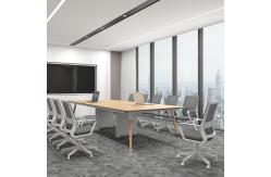 China Luxury Office Desks L Shaped Executive Corner Desk With Drawers supplier