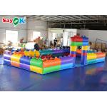 Kids Inflatable Games Large Playground Waterproof Inflatable Bumper Car Fence