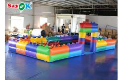 China Kids Inflatable Games Large Playground Waterproof Inflatable Bumper Car Fence supplier