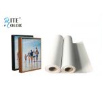 One Side Matte Polyester Canvas Rolls 220gsm Extra Long Inkjet Canvas Rolls