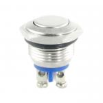 16mm Anti Vandal Momentary Stainless Steel Metal Push Button Switch Raised Top for sale