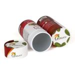Food Grade Customized Paper Tube Packaging For Spice / Milk powder / Nourishment for sale