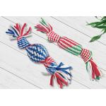 Cotton Rope Tug Pet Chew Toys For Aggressive Chewers Teething