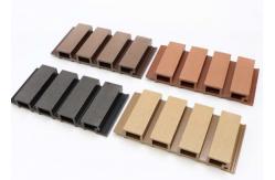 China Outdoor Wood Plastic Composite Exterior Wall Cladding PVC WPC Wall Panels supplier