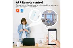 China Tuya WIFI Smart Wall Touch Switch Glass Panel LED supplier