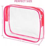 Pink Durable Soft Toiletry Bags Waterproof for Shockproof Protective & Storage