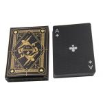 Gold Foil Printable Playing Cards Linen Finish CMYK PMS for sale