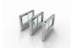 China SS304 10mA BLDC Motor Turnstile Swing Gate Facial Recognition RFID Fingerprint supplier