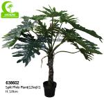 High Simulation 120cm Artificial Landscape Trees ,  Artificial Split Philo Tree Handmade for sale