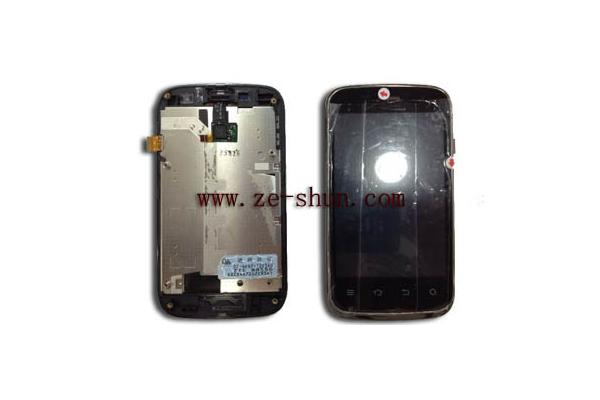 Cell Phone LCD Screen Replacement For ZTE N885D Complete Black